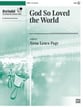 God So Loved the World Handbell sheet music cover